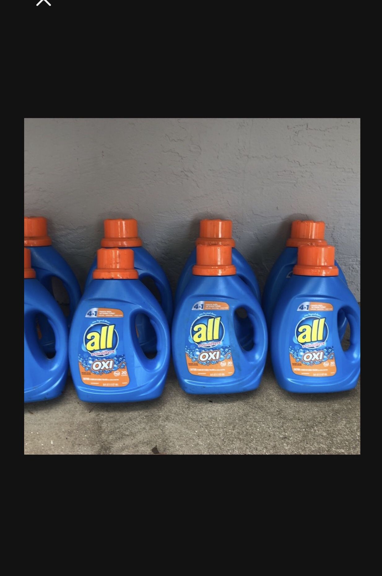 Lot Of 10 All Laundry Detergent