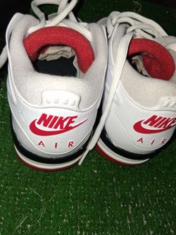 Jordan 4 RM White Fire Red Men's Shoes