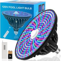 Pool Lights for Inground Pool, 120V 70W Led Pool Light Bulb for Inground Pool, Color Changing Underwater Pool Light with Remote Control, E26/E27 Repla