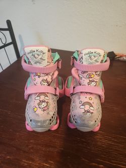 Hello Kitty EZ Roll Adjustable Roller Skates by Roller Derby, Size 11-2