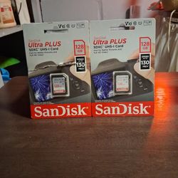 SanDisk Brand Of Ultra PLUS SDXC UHS-I CARDS Sealed 