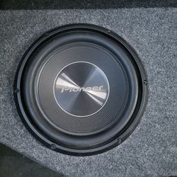 2- 10" Pioneer TS-A100D4 subwoofers