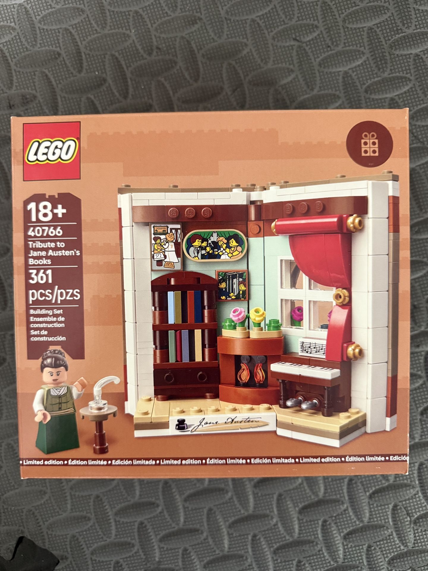 Lego 40766 Tribute To Jane Austen's Books New GWP Limited Edition!