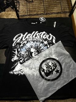 Graphic T-Shirt Men  Size Large✅📦 Brand New✅ With bag✅ Great quality✅ NFC Tags✅ #streetwear #men #T shirt #hellstar