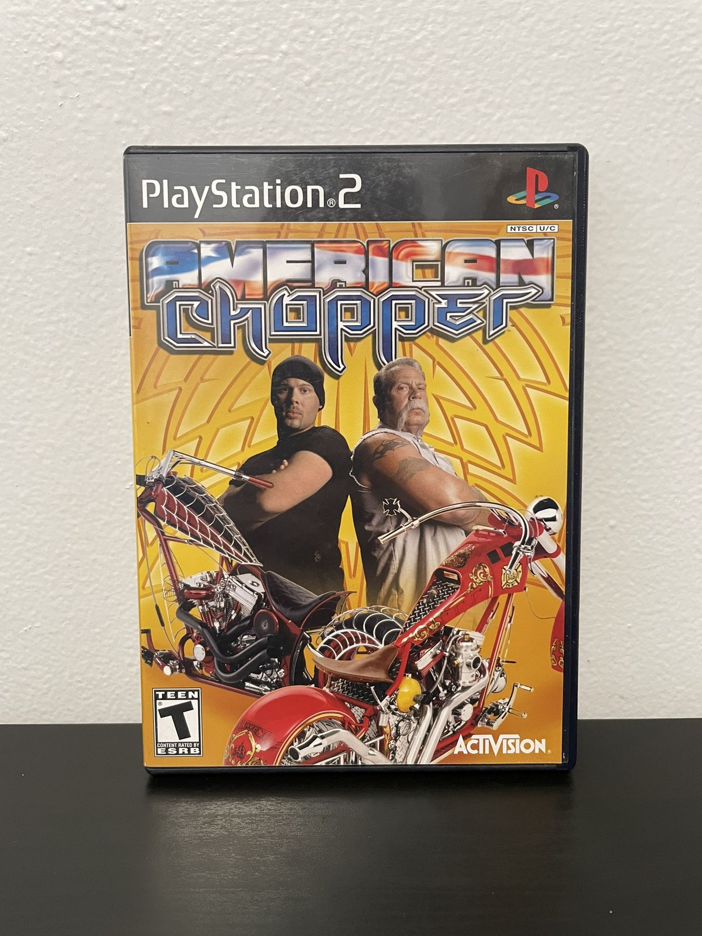 American Chopper PS2 PlayStation 2 Video Game CIB Activision Motorcycles 2004