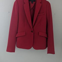 Beautiful Red Blazer 