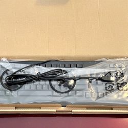 NIB DELL  Slim Black Usb Wired Keyboard