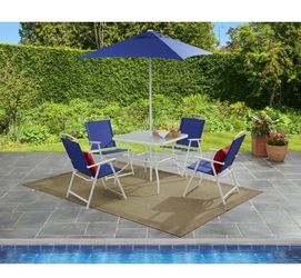 Outdoor table and chairs NEW IN BOX