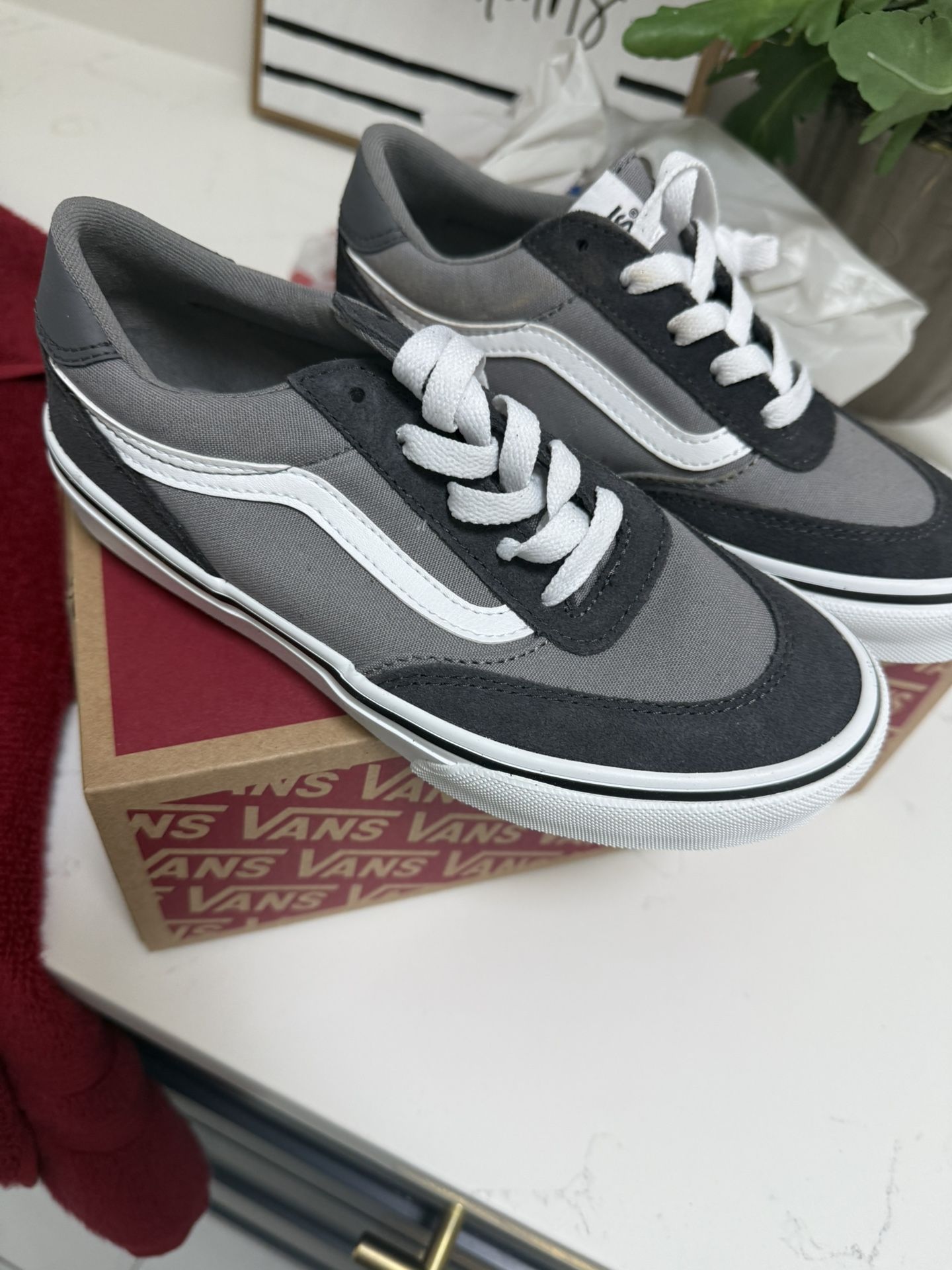 Grey Vans 