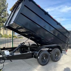2024 Dump Trailer 12lbs Capacity 🚛
