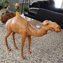 Vintage Wrapped Leather Camel