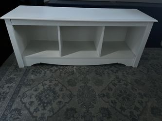 Bench with Cubbies