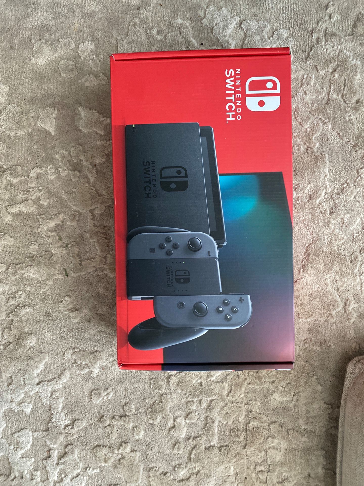 Brand New/Unopened 2020 Nintendo Switch with Grey Joy Con Bundle