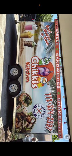 2023 18’ food trailer
