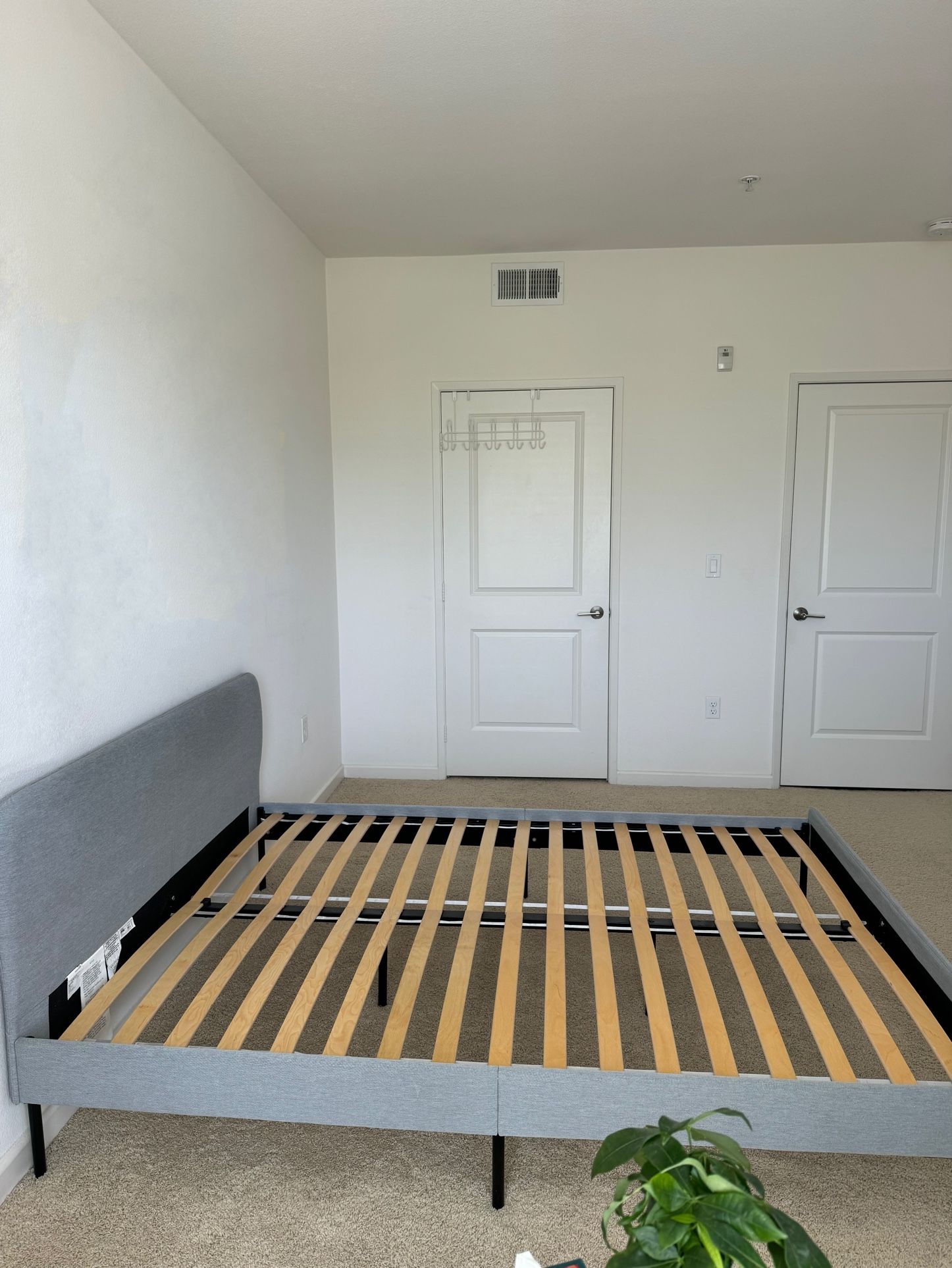 IKEA SLATTUM Upholstered Bed Frame (Queen)
