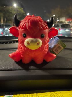 Highland Cow (Squishy Toy) Brand New