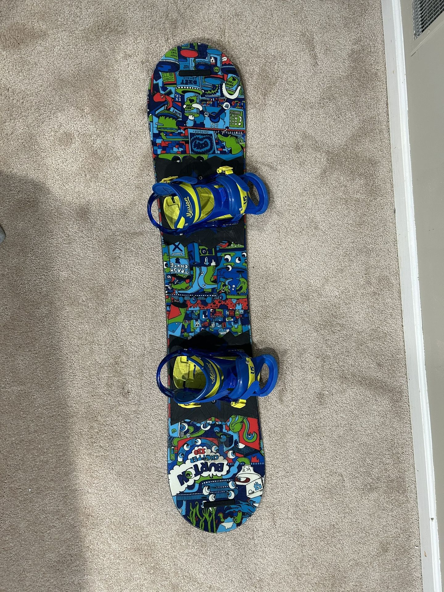 Burton Snowboard 130cm w/binding