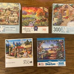 300-Piece Puzzles…$20 for all