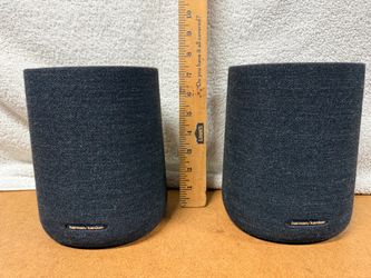 Harman Kardon Citation One Smart Speaker pair Gray (Google Home and Alexa compatible incredible sound)