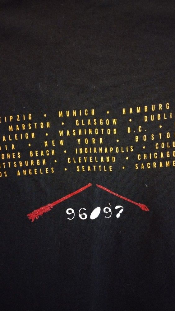 Neil Young with Crazy Horse Concert T shirt