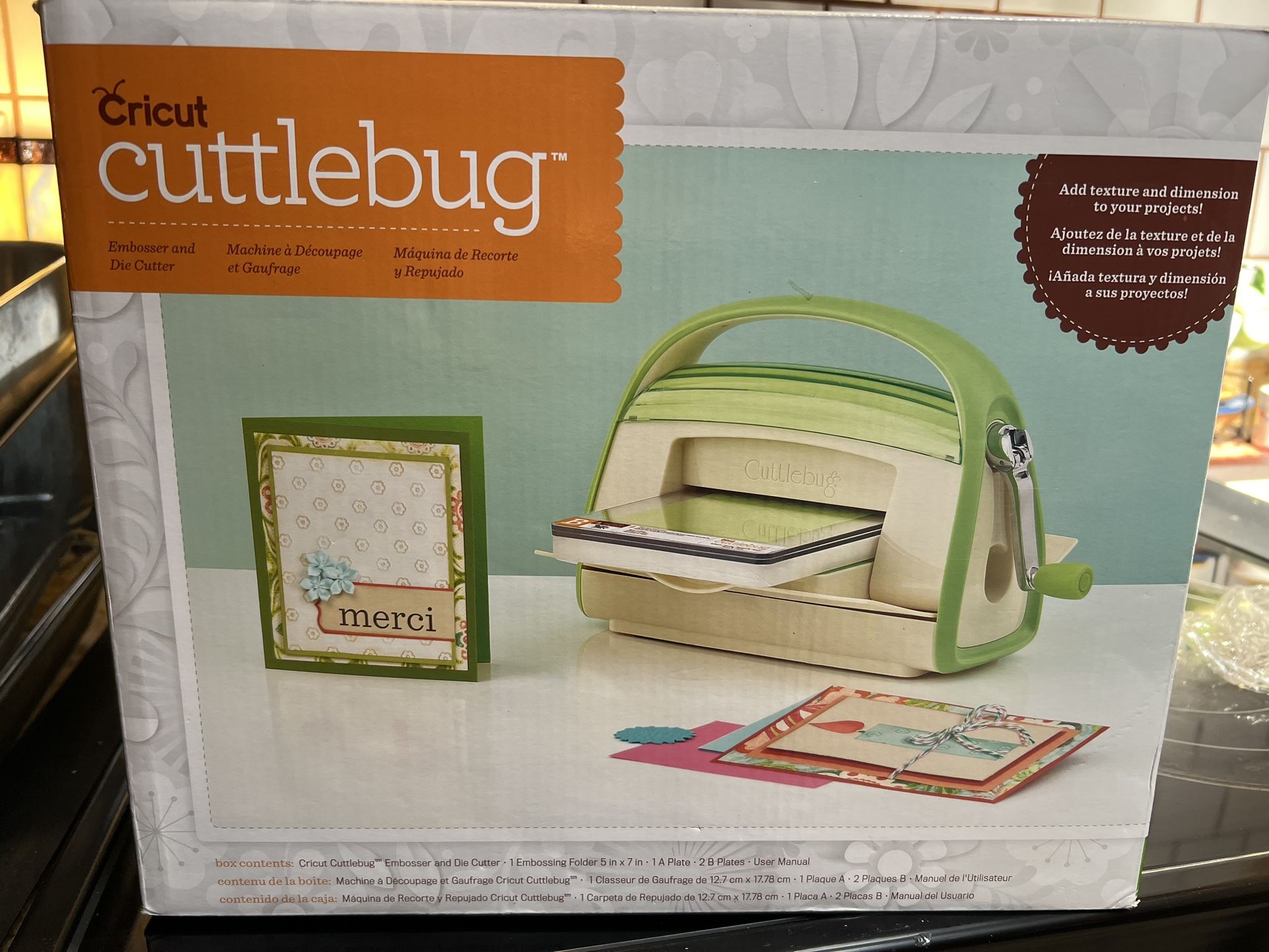 Cricut Cuttlebug Machine Brand New In The Box