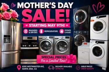 🚨🔥 MOTHER’S DAY SALE STARTS MAY 9TH 🔥🚨
