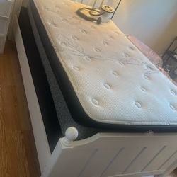 Twin Bed  And Mattress Included 