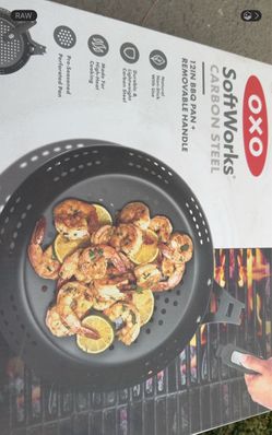 OXO SoftWorks 12-Inch Steel BBQ Pan