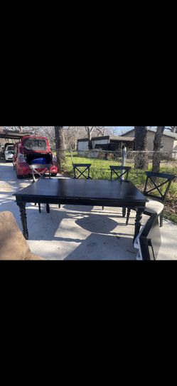 Antique Table And Chairs