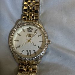 Gold Diamonds Crown Juicy Couture Watch