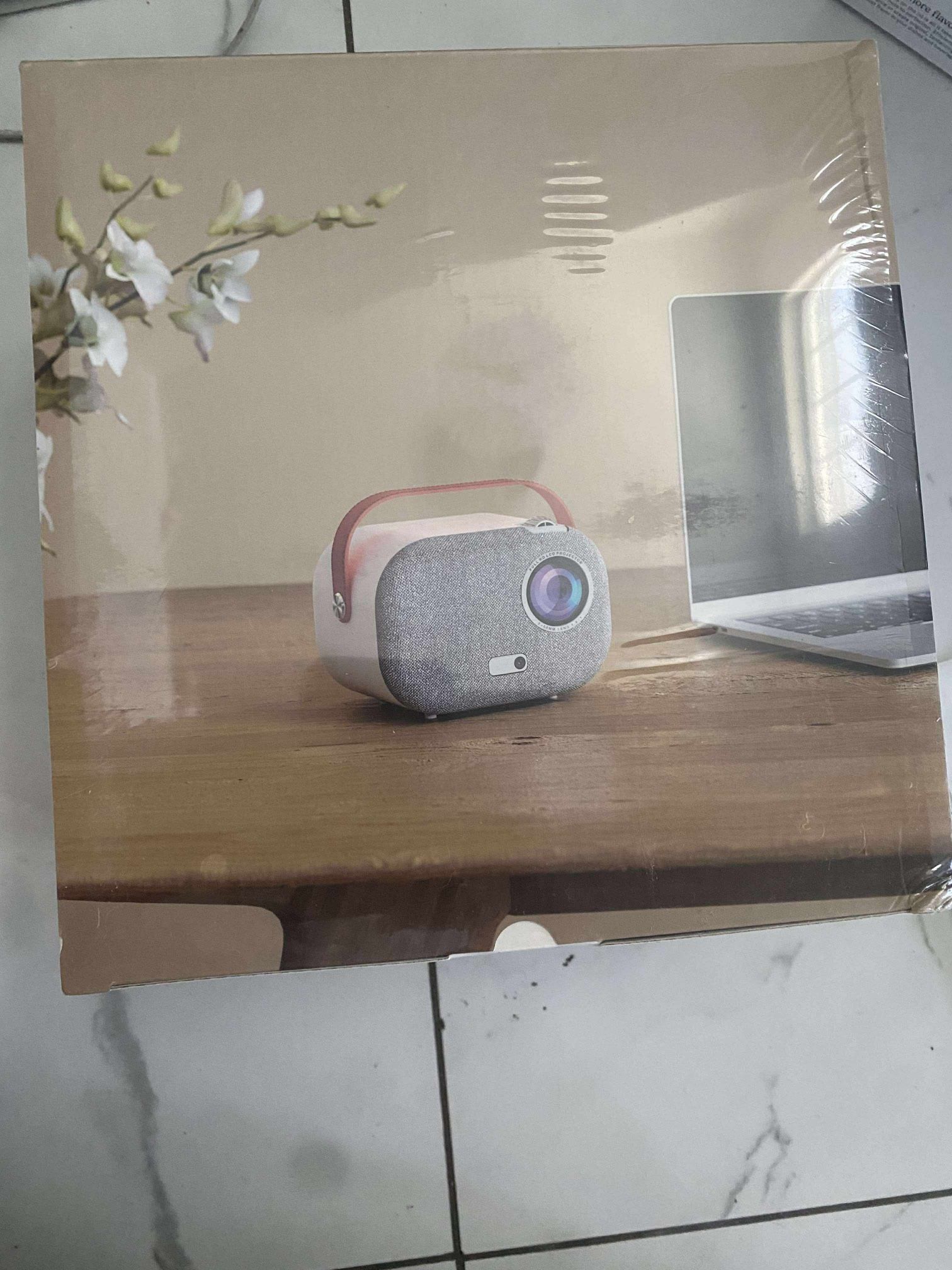 1080P Projector with WiFi and Bluetooth Display Portable