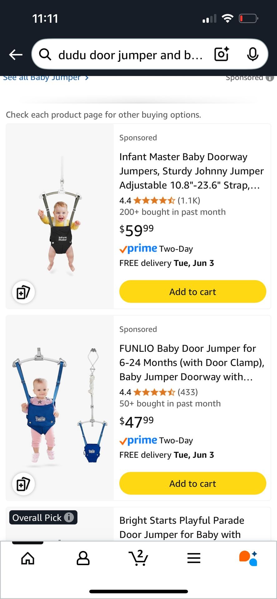 Baby Door Bouncer