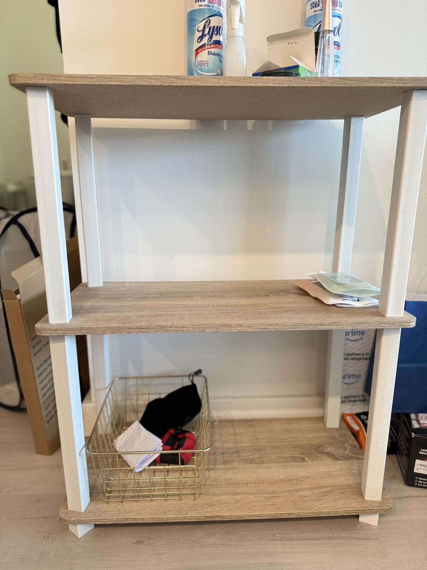 3-Tier Shelf / Storage Rack — Modern & Sturdy