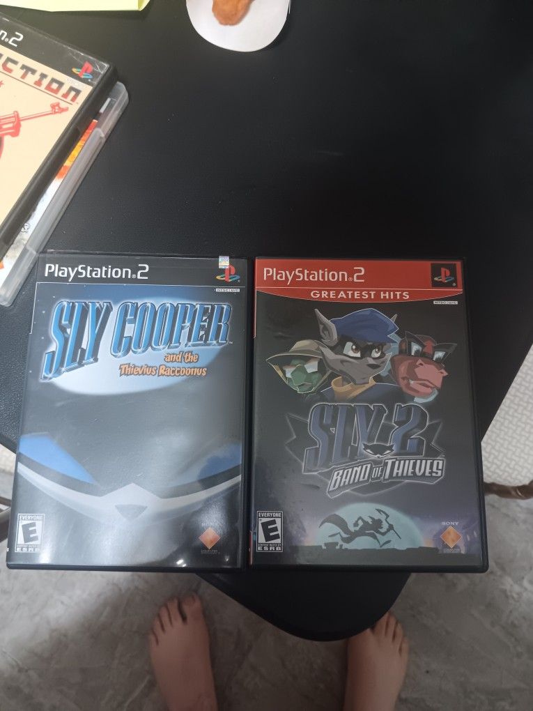 Sly Cooper's Ps2 Both Tested