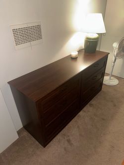 IKEA Songesand 6 Drawer Dresser Brown