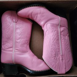 Western Boots Pink
