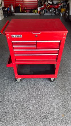 Tool box, Mechanic tool cart with tools