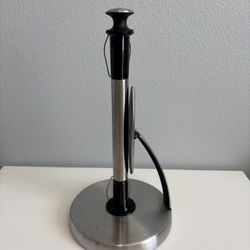 OXO Good Grips Heavyweight Stainless Steel Paper Towel Holder/ Countertop Kitchen Towel Holder