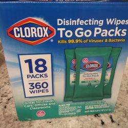 Clorox Wipes - Large To-Go Packets