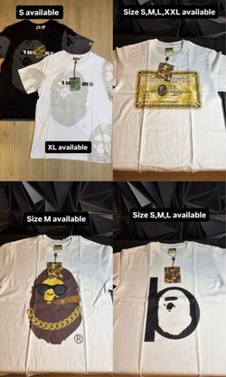 A Bathing Ape BAPE Graphic T-Shirts