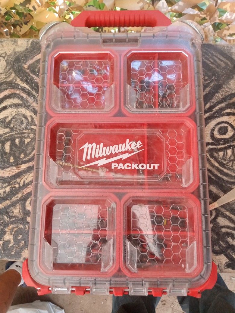 Milwaukee Drill Bits Set Packout