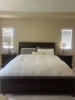 California King 6 piece bedroom set
