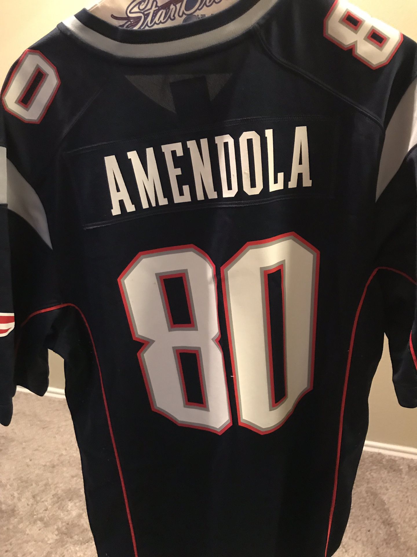 Danny Amendola Patriots Super Bowl Jersey #80