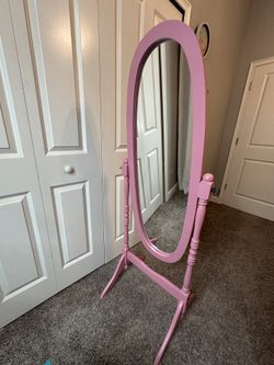 Pink mirror 59 Inches Tall