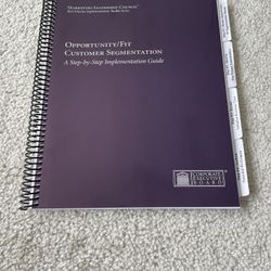 Opportunity/Fit Customer Segmentation Marketing CEB Leadership Council Toolkit + CD