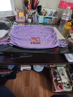 L Pride Tube Top Purple