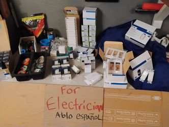 Various Electrician Supplies