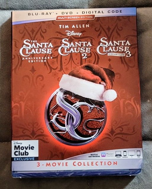 Santa Clause 2 Blu-ray DvD Set