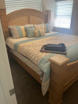 King Size Bedroom Set w/ Mattress