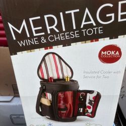 Meritage Wine And Cheese Picnic Tote